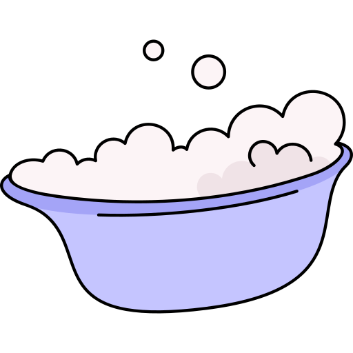 Baby bath tub Generic color outline icon