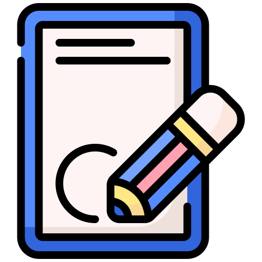 tekening Generic color outline icoon