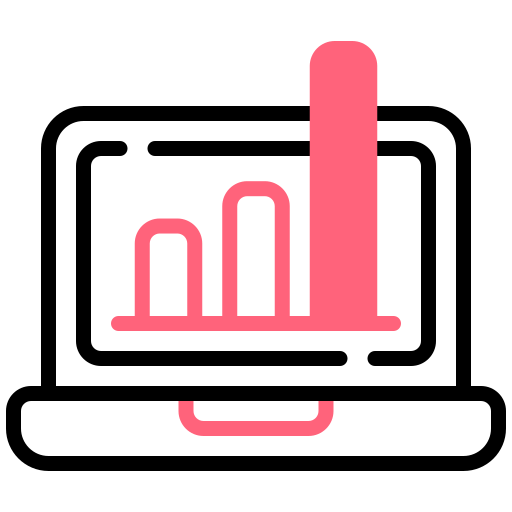 Bar chart Generic color lineal-color icon