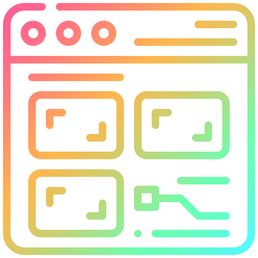 운영 체제 Generic gradient outline icon