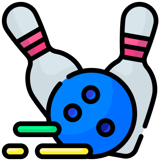 bowling Generic color outline icona