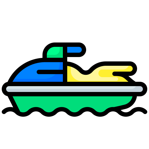 Jet ski Generic color outline icon