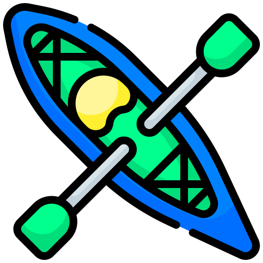 kayak Generic color outline icona