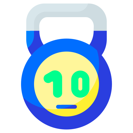 kettlebell Generic color fill icon