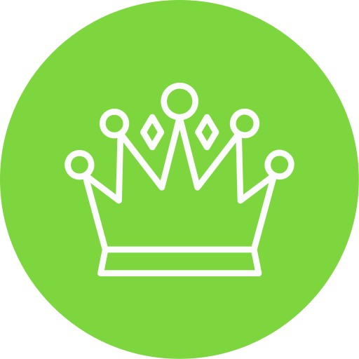 Crown Generic color fill icon