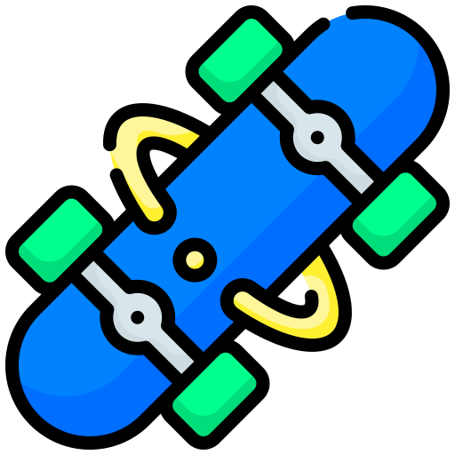 patineta Generic color outline icono