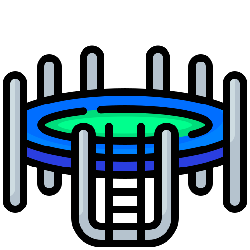Trampoline Generic color outline icon
