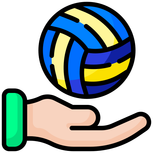 Volleyball Generic color outline icon