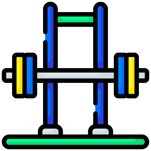levantamiento de pesas Generic color outline icono