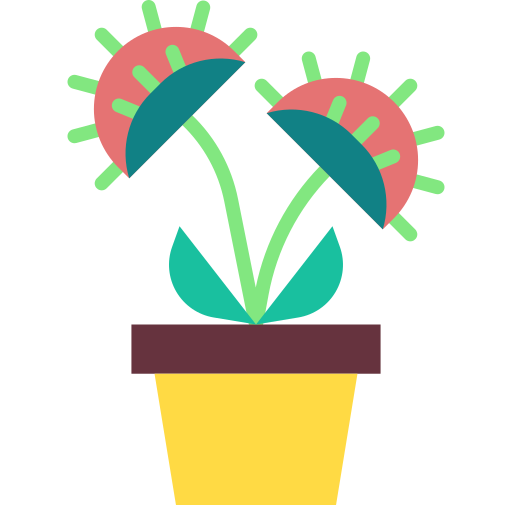 Carnivorous plant Good Ware Flat icon