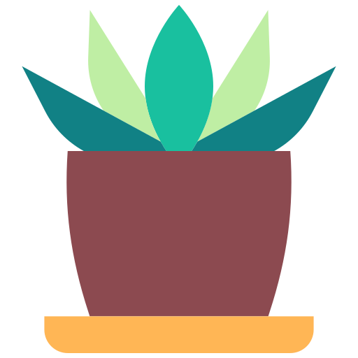 Succulent Good Ware Flat icon