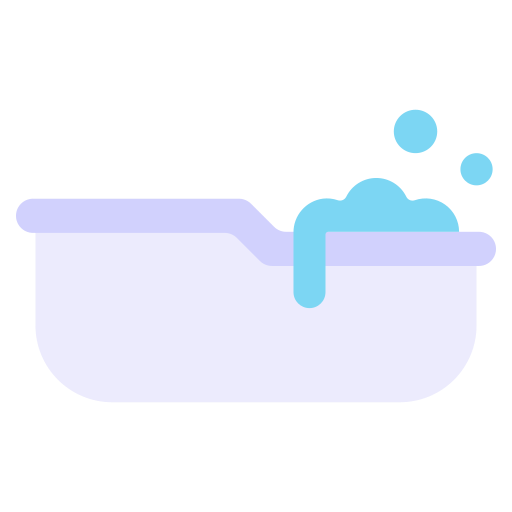 tina de baño Good Ware Flat icono