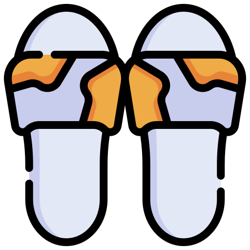 zapatillas Generic color outline icono