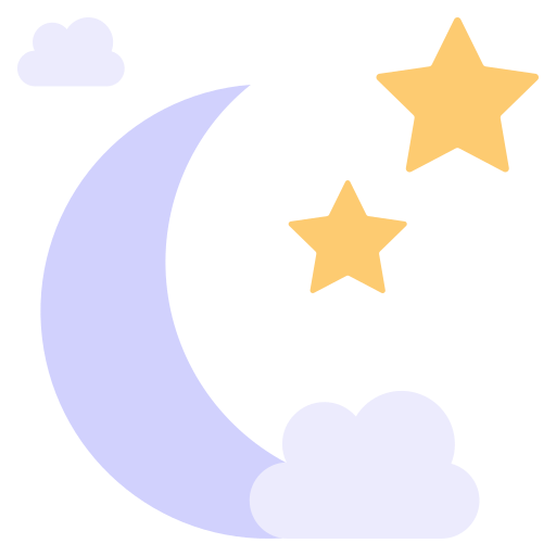 nacht Good Ware Flat icoon