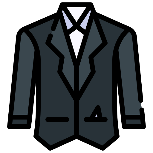 スーツ Generic color outline icon