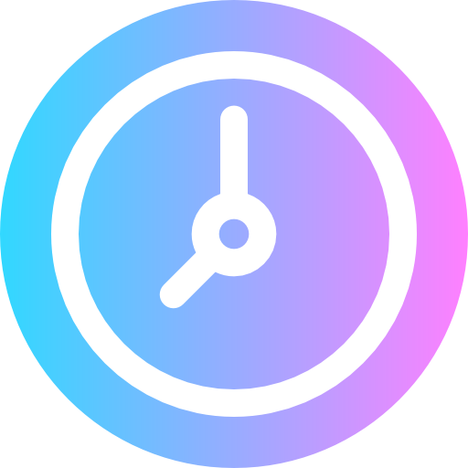 wandklok Super Basic Rounded Circular icoon
