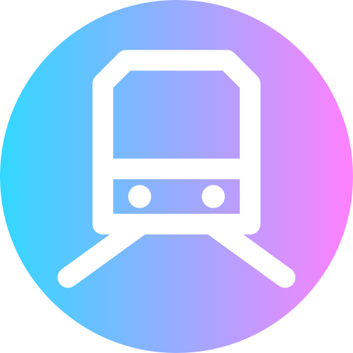 Train Super Basic Rounded Circular icon