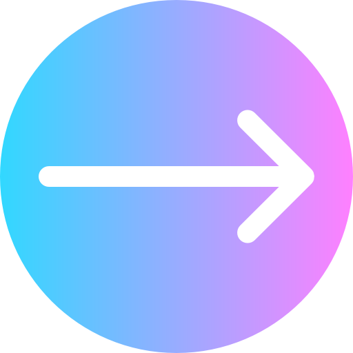 Right arrow Super Basic Rounded Circular icon