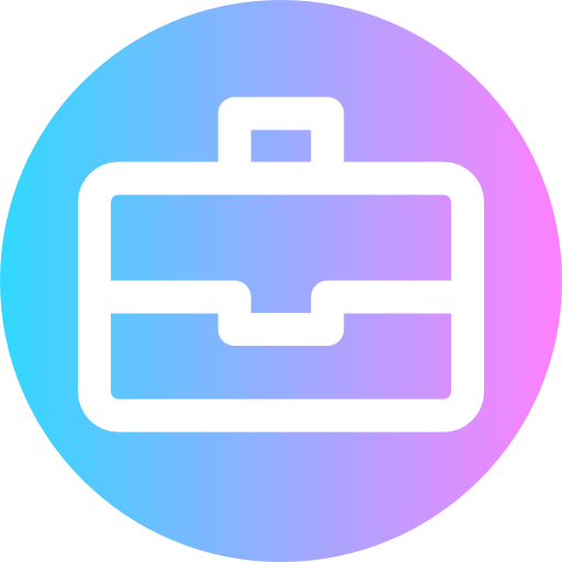 Briefcase Super Basic Rounded Circular icon