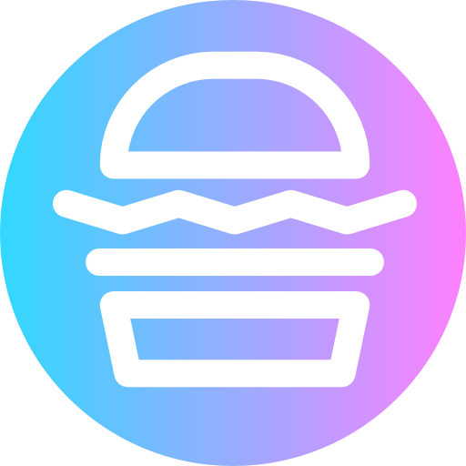 hambúrguer Super Basic Rounded Circular Ícone