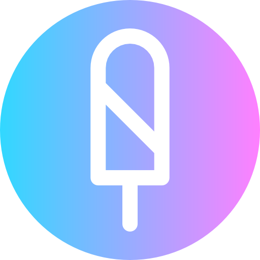 popsicle Super Basic Rounded Circular Icône