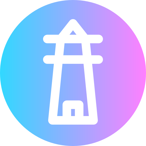 Lighthouse Super Basic Rounded Circular icon