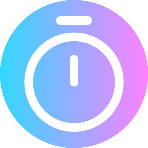 timer Super Basic Rounded Circular icon