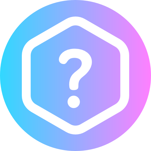 질문 Super Basic Rounded Circular icon