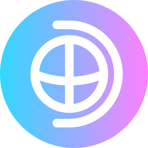 グローブ Super Basic Rounded Circular icon