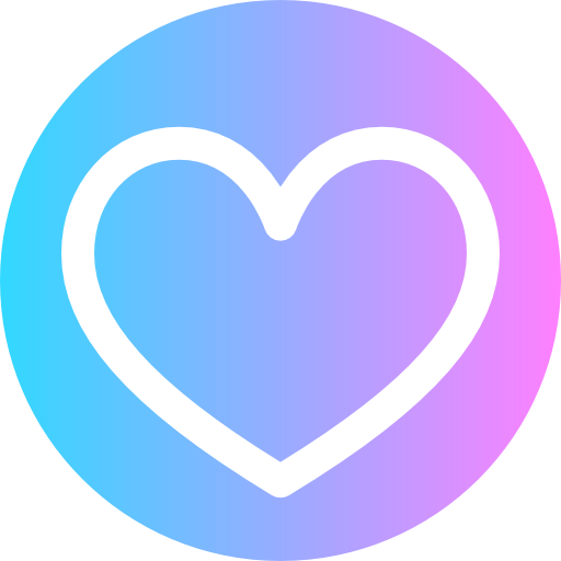 Heart Super Basic Rounded Circular icon