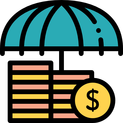 dinero Detailed Rounded Lineal color icono
