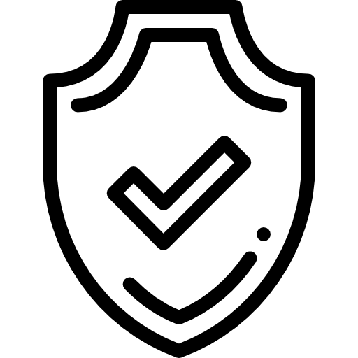 シールド Detailed Rounded Lineal icon