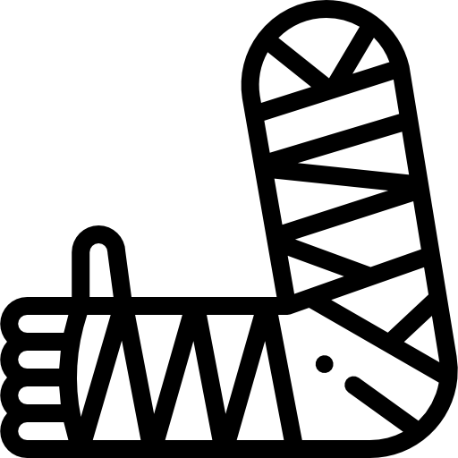 팔 Detailed Rounded Lineal icon