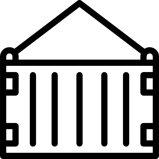 컨테이너 Detailed Rounded Lineal icon