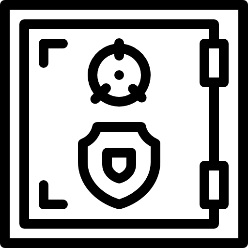 金庫 Detailed Rounded Lineal icon