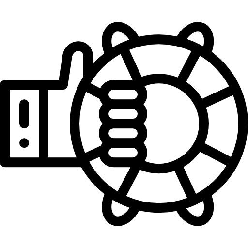 구명 부표 Detailed Rounded Lineal icon