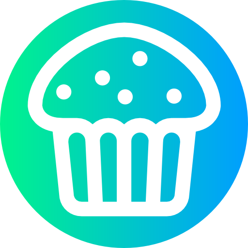 muffin Super Basic Straight Circular icoon