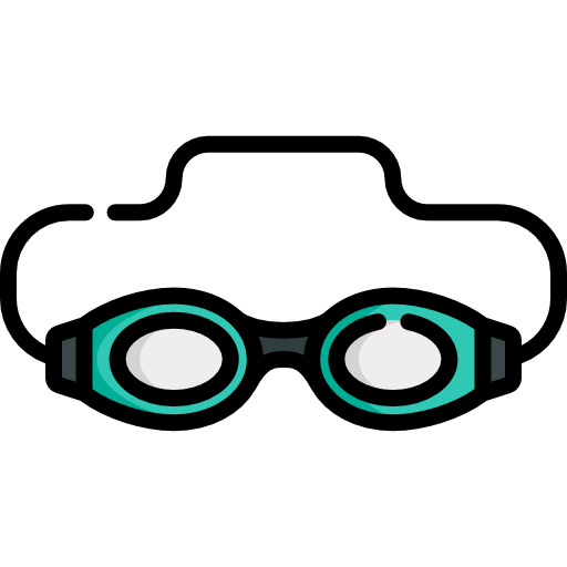 goggle Kawaii Lineal color icon