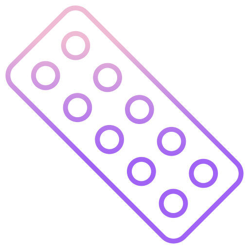 Pill Icongeek26 Outline Gradient icon