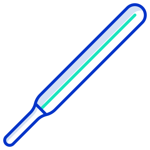 thermometer Icongeek26 Outline Colour icoon