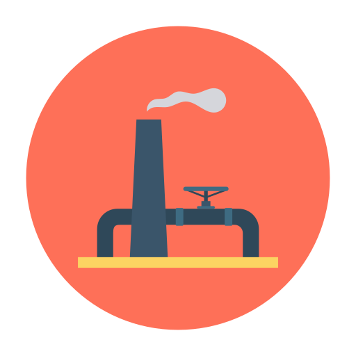 Oil industry Dinosoft Circular icon