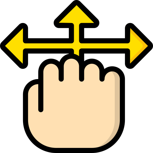 flecha Basic Miscellany Lineal Color icono