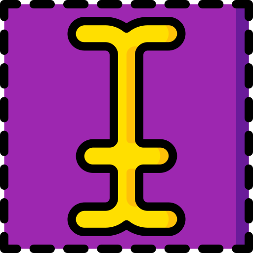 Type Basic Miscellany Lineal Color icon