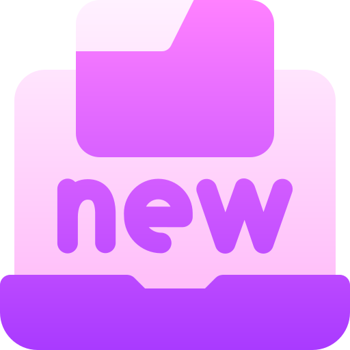 새로운 기능 Basic Gradient Gradient icon
