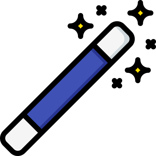 różdżka Basic Miscellany Lineal Color ikona