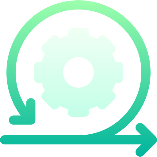 agile Basic Gradient Gradient Icône