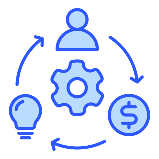 Business model Generic color lineal-color icon
