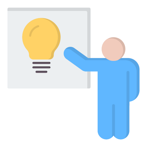 Presentation Generic color fill icon