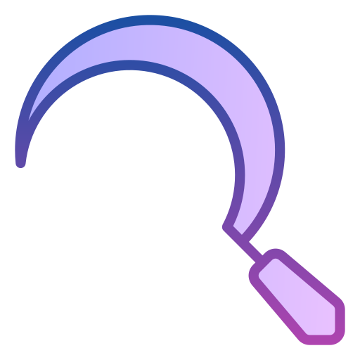 Scythe Generic gradient lineal-color icon