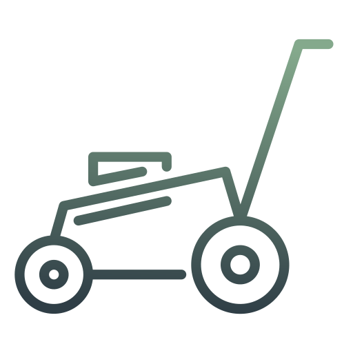 Lawnmower Generic gradient outline icon